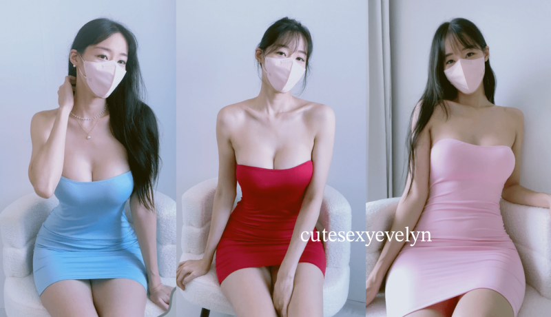 세련되고 심플한 연말 파티복 추천  튜브탑 원피스 3종 룩북  [이블린 룩북]