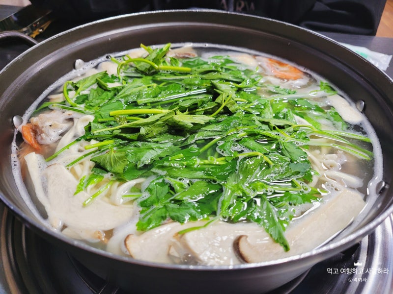 군포 산본역 맛집 부산복해물칼국수