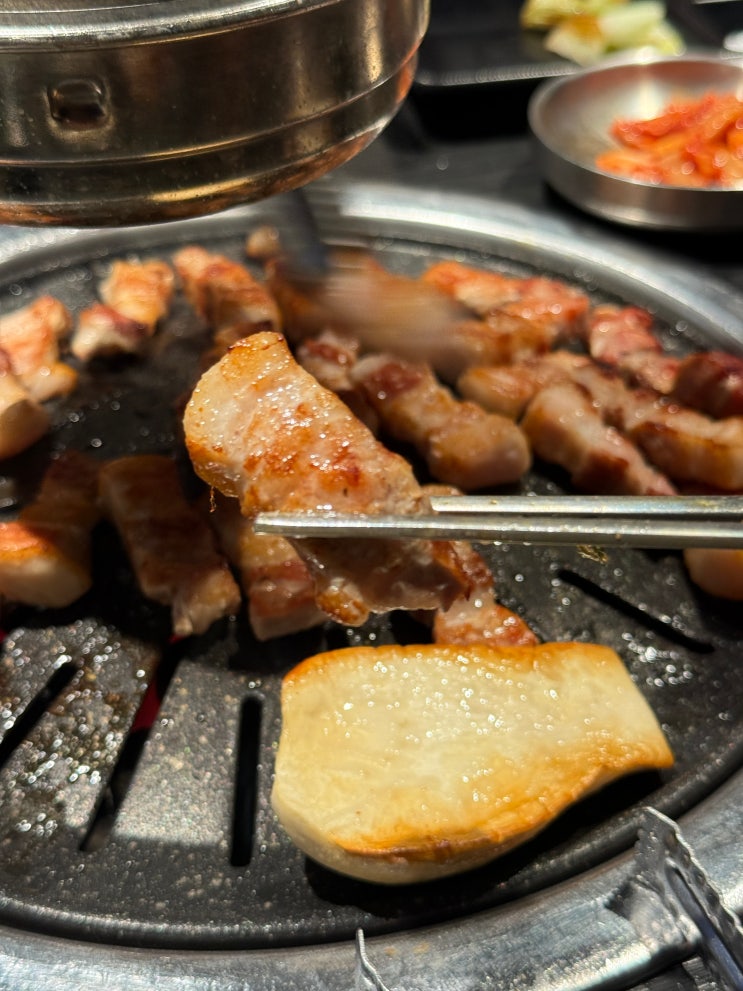  구미역 근처 맛집 아이랑 가족외식 가성비 삼겹살맛집 연막집