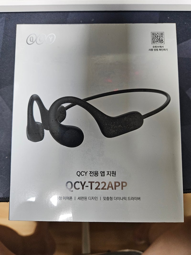 QCY T22 골전도맛 공기전도 이어폰 구입