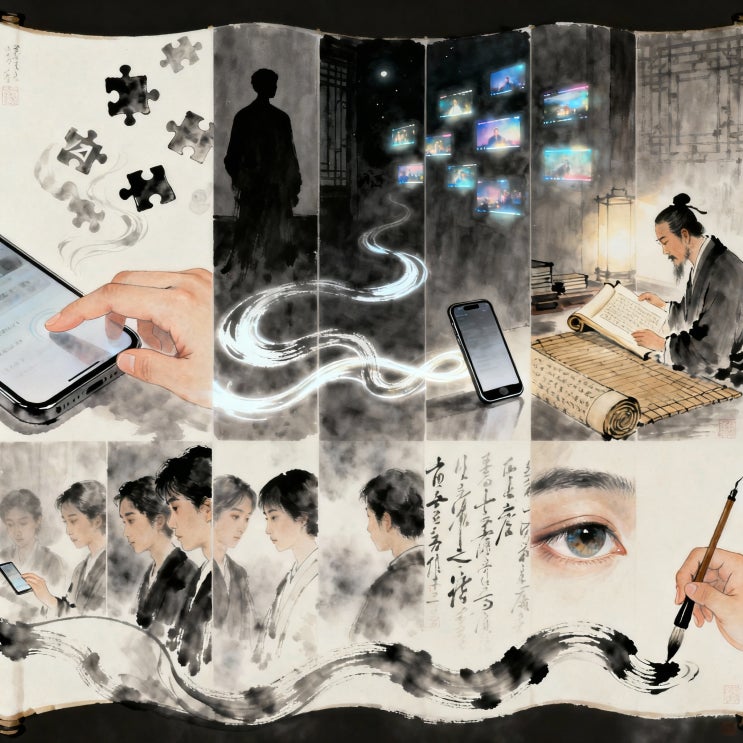  그림 삼자경 완벽 해설, 삼자경 39장 난해한 영화 해석 영상을 찾아보는 당신