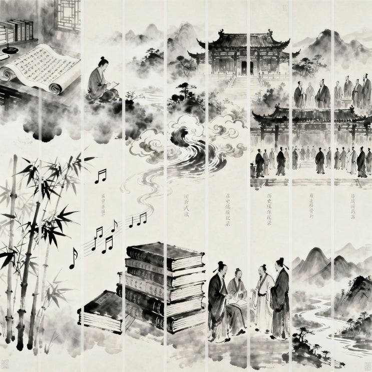  그림 삼자경 완벽 해설, 삼자경 32장 여섯 가지 위대한 지혜의 창, '육경'을 만나다