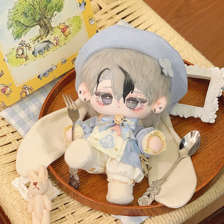  20cm 크림 토끼 세트 인형옷 아이돌인형옷