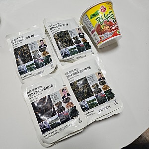 컨비니 간편 산채나물 후기 / 활용 요리