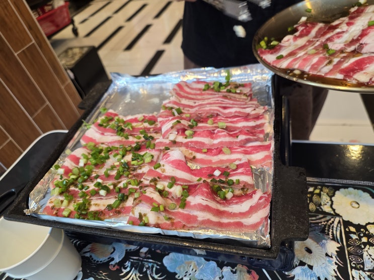  구로 가성비 고기집 냉삶집! 명품 특제양념 우삼겹 꼭 먹어보세용 ^^