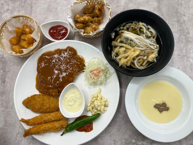  만년동맛집 쫄면, 돈까스 조합 최고! 대전 1980돈까스 대전만년점 방문 후기