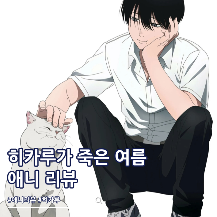  히카루가 죽은 여름 리뷰 브로맨스 호러 애니