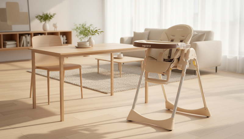 아가드 아이슬라이드 국민 아기 식탁의자 유아 하이체어 베이지 이유식 솔직 후기