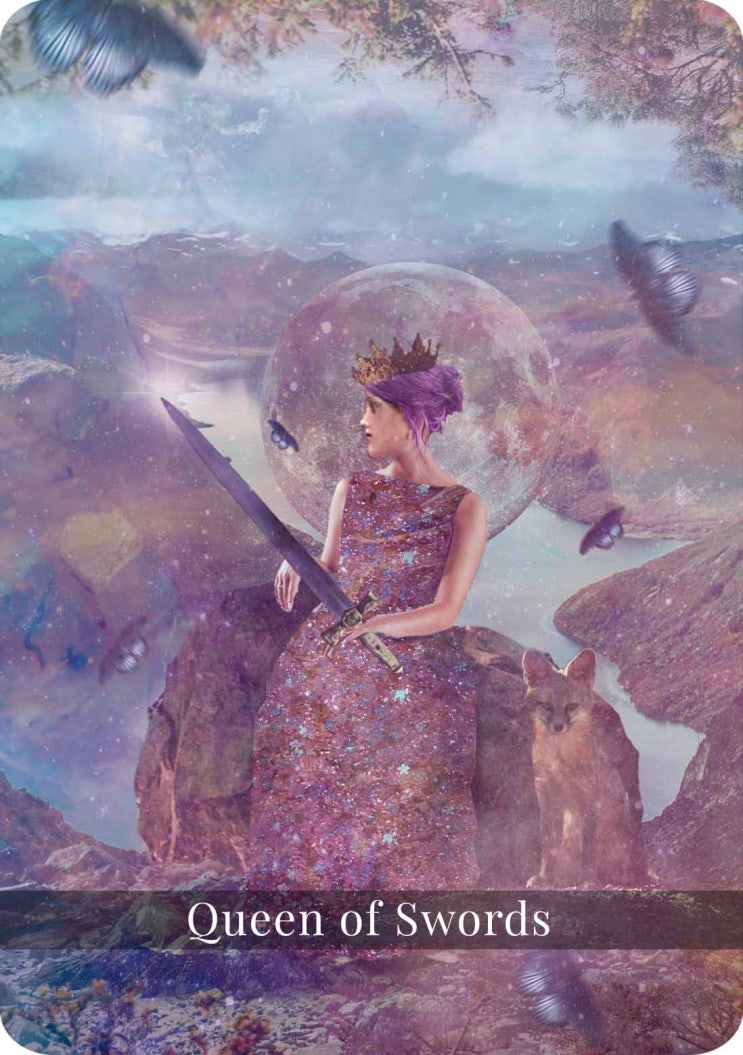  [타로카드 해석] 타로카드 소드 13번(Queen of Sword)을 알아보자