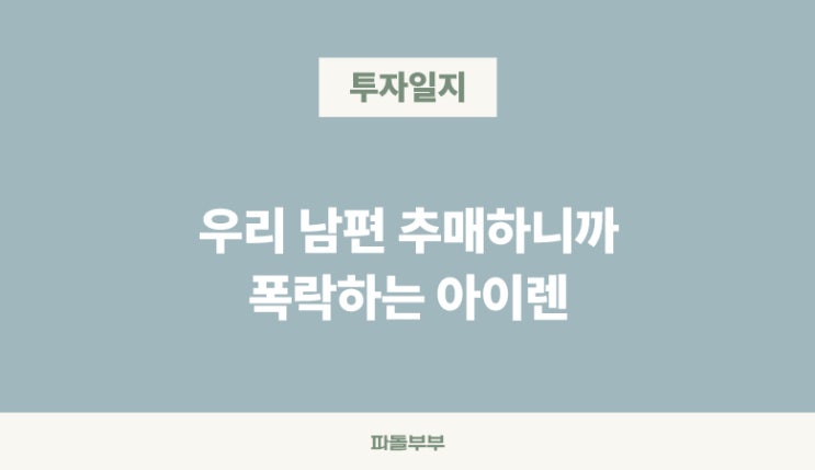  미국 해외 주식 아이렌 IREN 주가 10% 폭락 하락