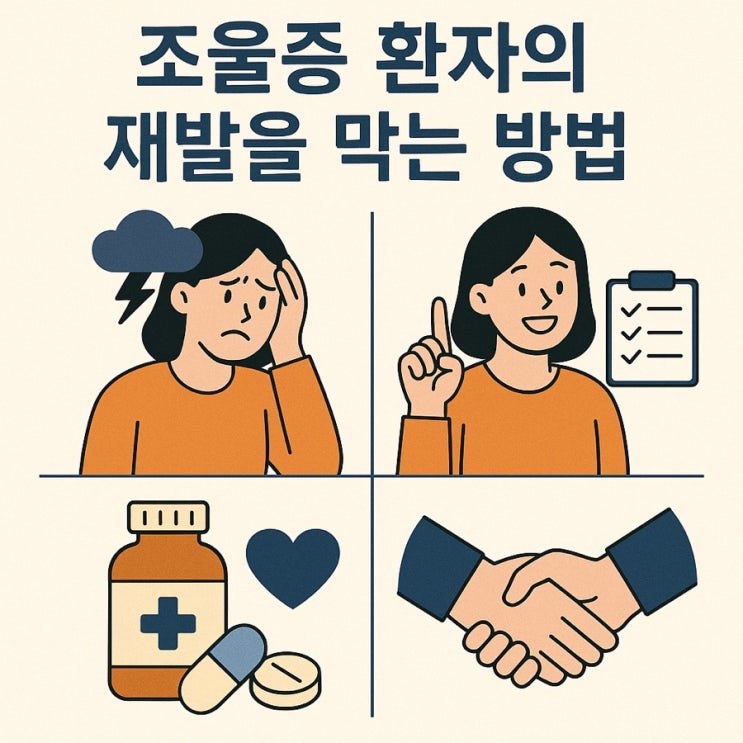  조울증 환자의 재발을 막는 방법 | 감정의 균형을 오래 지키는 실천 습관