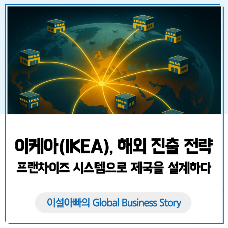  이케아 IKEA의 해외 시장 진출 전략, 프랜차이즈 시스템으로 제국을 설계하다