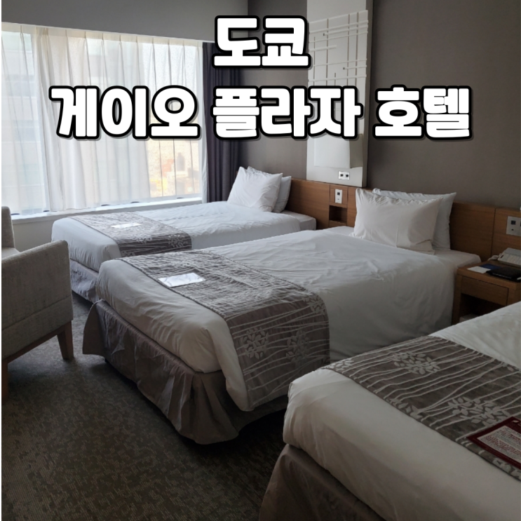  [도쿄] 아이와 3박 4일 도쿄 여행-게이오 플라자 호텔 도쿄/하네다공항 리무진