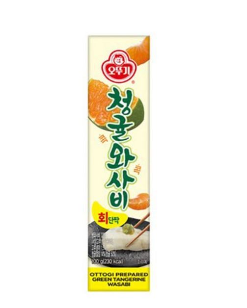  “오뚜기 청귤 콕콕 와사비 — 상큼한 회 페어링 와사비, 집에서도 일식 맛집 느낌!”