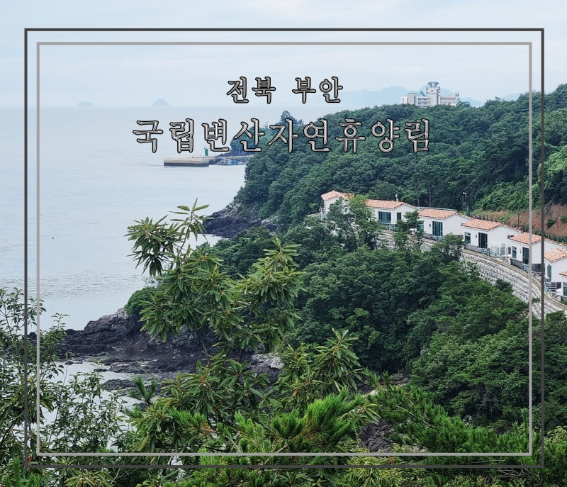 자연과 쉼이 있는 국립변산자연휴양림 연립동 숙박후기