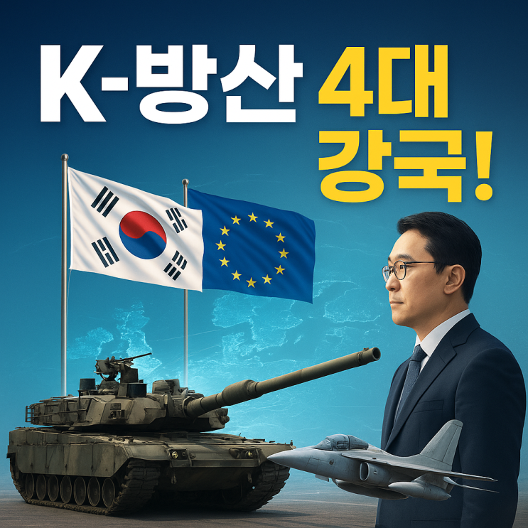 <b>K</b>-<b>방산</b>, 이제는 '4대 강국'으로!