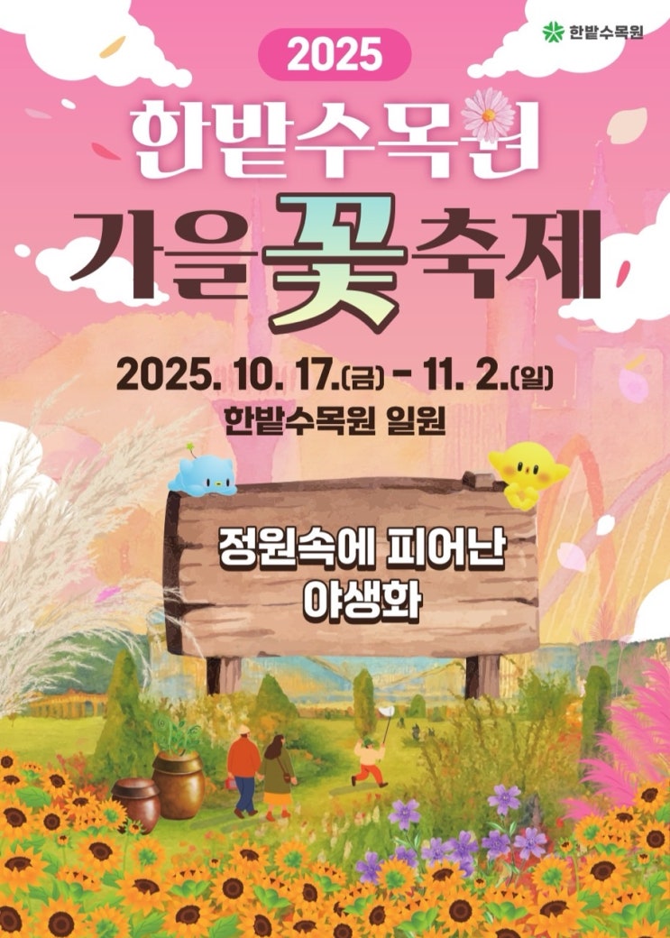  낮엔 야생화, 밤엔 빛… 대전 가을꽃 축제 개막 [한국철도일보]