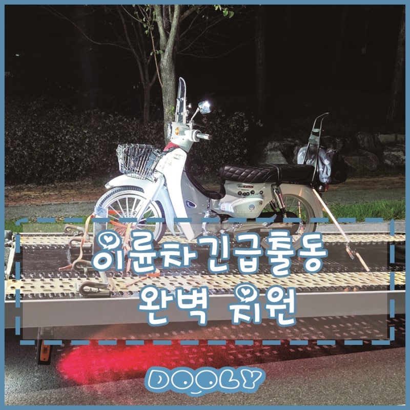 보험사별 이륜차 긴급출동 서비스 시행
