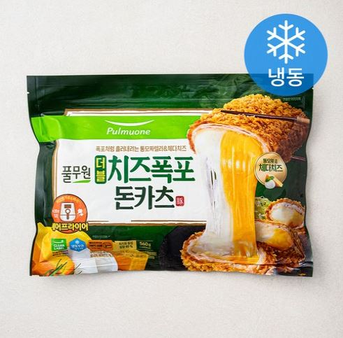  “풀무원 더블 치즈폭포 돈카츠 – 치즈가 흐르는 풍성한 식감, 집에서 즐기는 최고 간편식”