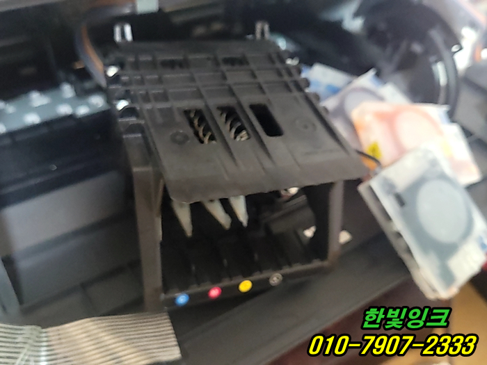  김포 걸포동 hp7720  HP7740 프린터 수리 무한잉크 소모품시스템문제 증상 출장 점검 서비스