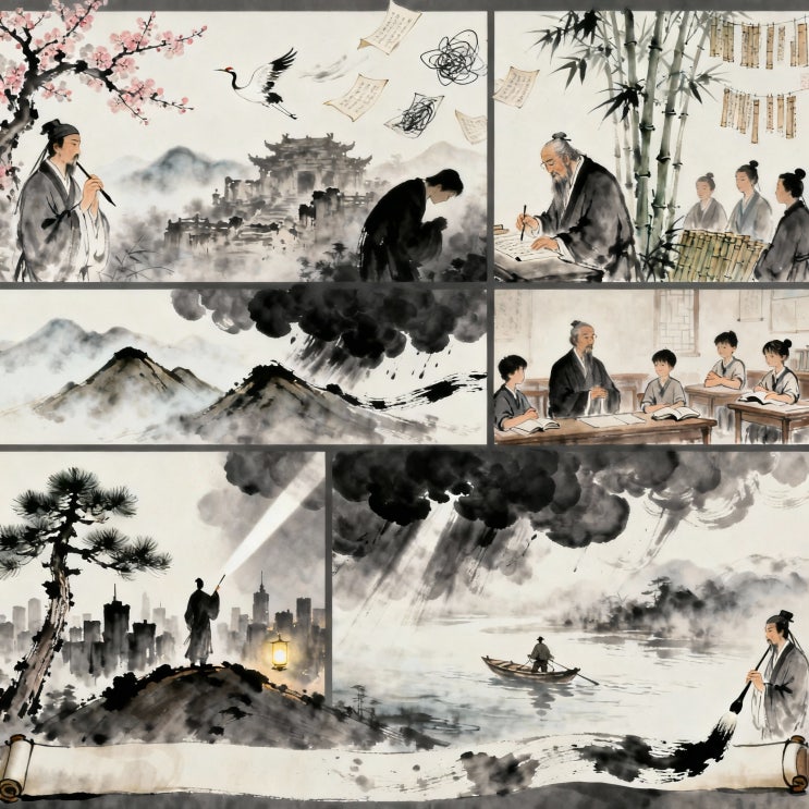  그림 삼자경 완벽 해설, 삼자경 38장 '춘추필법': 칭찬과 비판으로 선악을 가리다