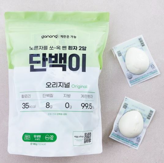  “흰자만 담았다, 단백질만 남겼다 — 가농 단백이로 매일의 단백질을 간편하고 맛있게”