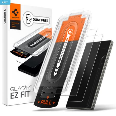  먼지 걱정 없는 저반사 강화유리! 슈피겐 GLAS.tR EZ Fit AR – 갤럭시 기종 완벽 대응”