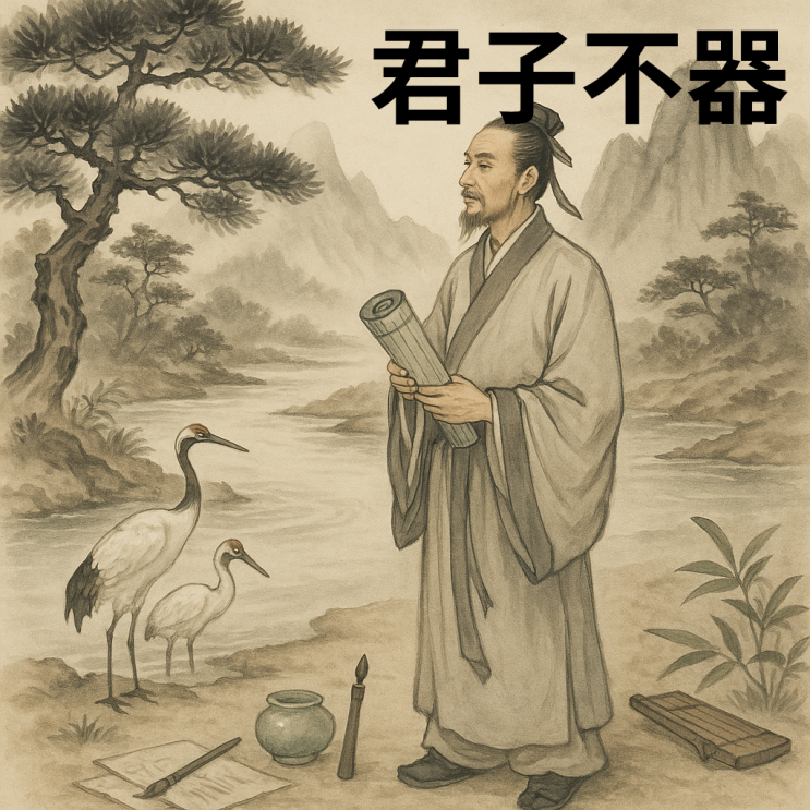   군자불기(君子不器) — 군자는 한 가지 그릇에 머물지 않는다