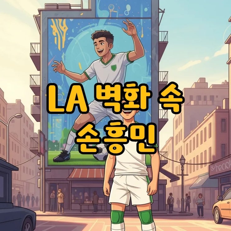 <b>손흥민</b>, LA 한복판 <b>벽화</b> 등장! MLS 패널 놀란 8주 전설