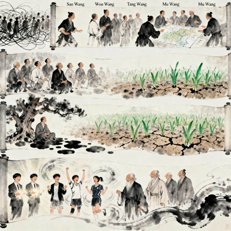  그림 삼자경 완벽 해설, 삼자경 45장 죽어가는 동아리도 살려내는 2000년 전 리더십의 비밀