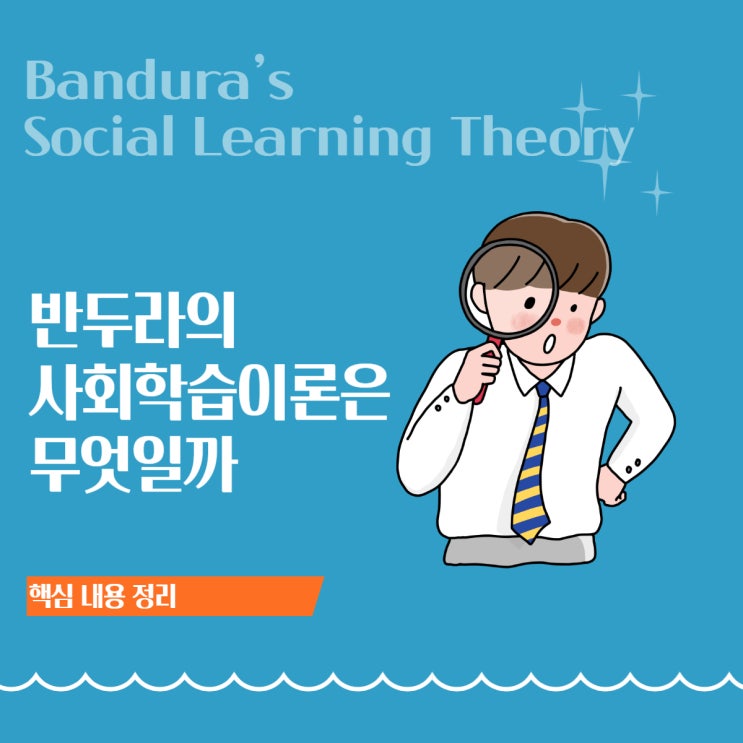  반두라 사회학습이론 정리｜관찰학습·모델링·상호 결정론 한눈에 보기