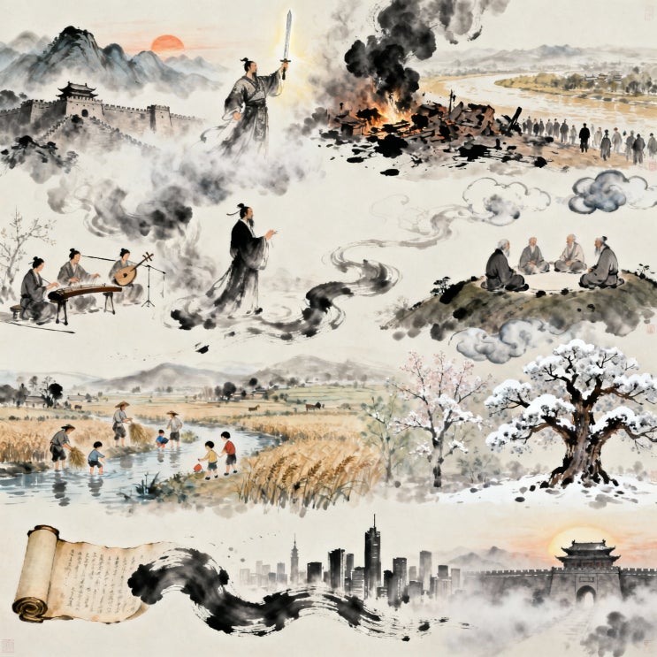  그림 삼자경 완벽 해설, 삼자경 48장 삼자경으로 배우는 역사: 주나라 800년의 비밀은 무엇일까?
