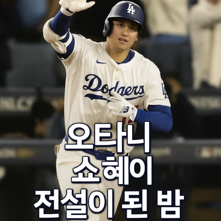 <b>오타니</b> 쇼헤이 투타 원맨쇼로 LA <b>다저스 월드시리즈</b> 진출!