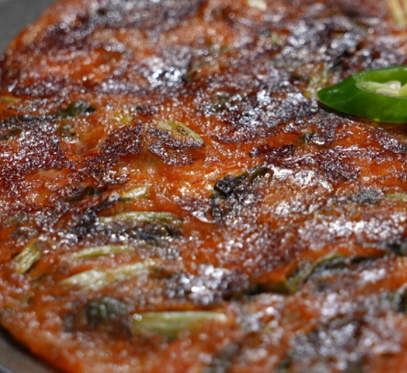  편스토랑 손연재 열무김치전 레시피 김치부침개 만들기