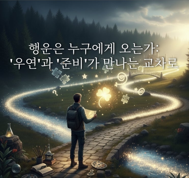  행운은 누구에게 오는가: '우연'과 '준비'가 만나는 교차로