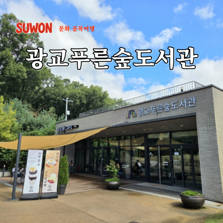  경기도 도서관 추천 광교푸른숲도서관 수원도서관