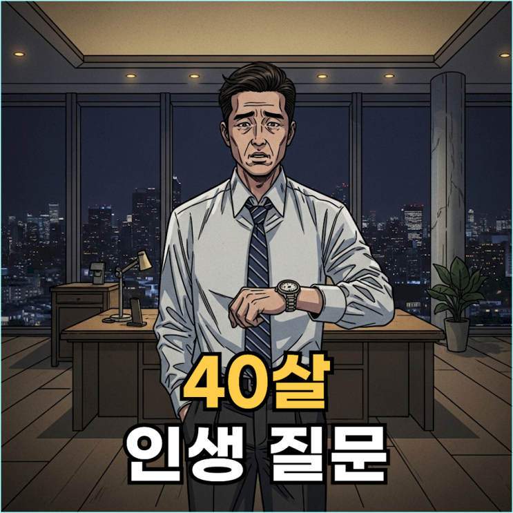  “40살 넘어 중요해지는 것” 3위 재산, 2위 건강... 대망의 1위는?