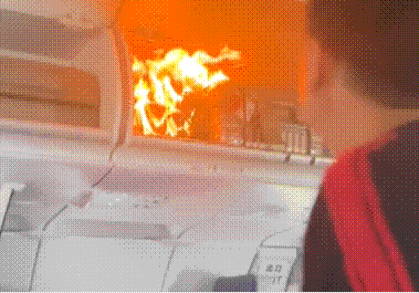 <b>인천행 여객기 배터리</b> 화재, 상하이 비상착륙 전말