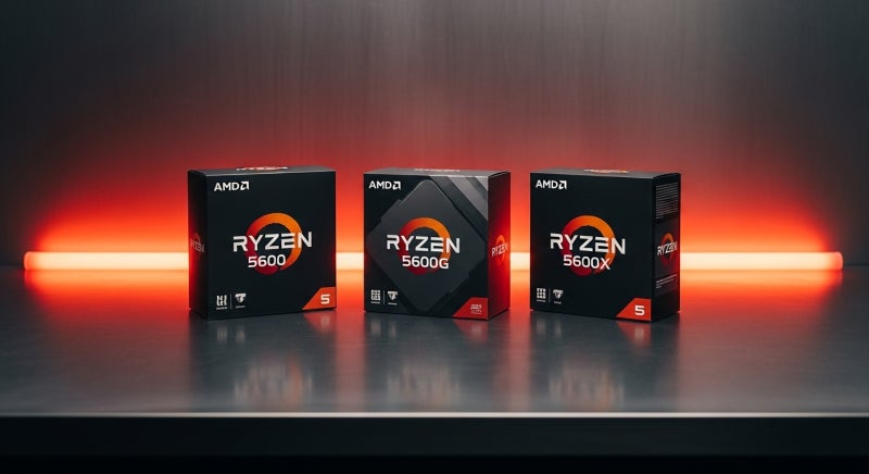 AMD 라이젠5 5600 시리즈 심층 비교: 나에게 맞는 CPU는? (5600, 5600G, 5600X)