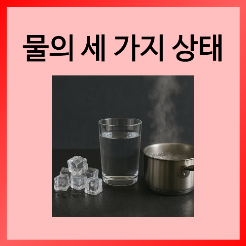  [초등화학]물의 세 가지 상태