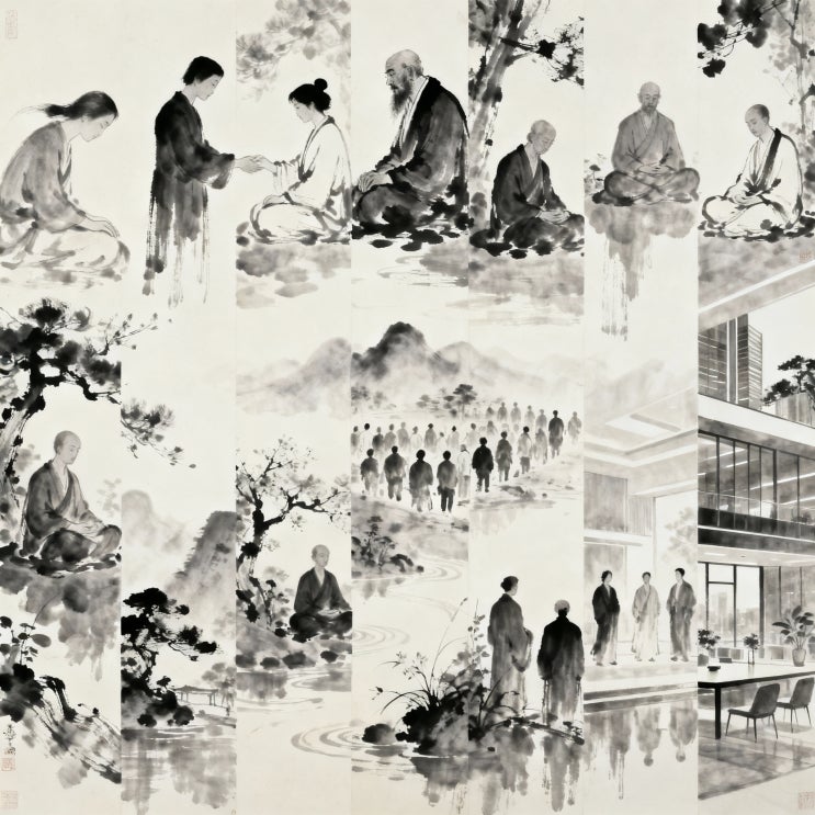  그림 삼자경 완벽 해설, 삼자경 44장 선양 진짜 리더는 자신을 뽑지 않는다