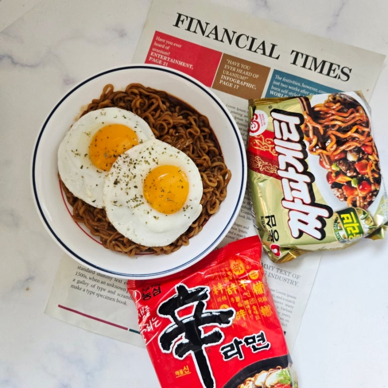 신라면 짜파게티 꿀조합 짜파게티 맛있게 끓이는법 라면 레시피