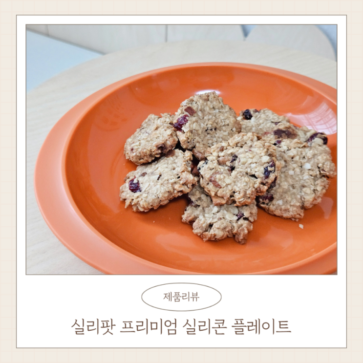 디저트접시 추천 실리팟 실리콘 플레이트