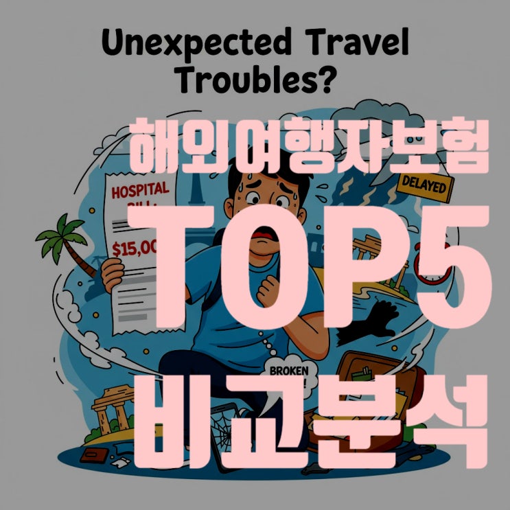  2025년 최고의 해외여행자보험 TOP 5 비교 추천: 보장, 가격, 편의성 완벽 분석! (삼성, 카카오, 현대, DB, KB)