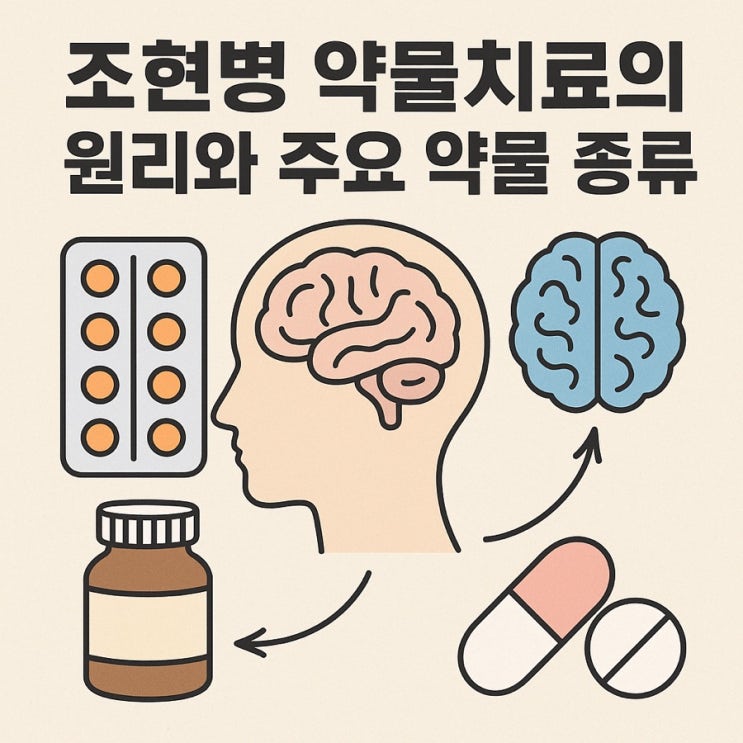  조현병 약물치료의 원리와 주요 약물 종류 – 도파민 균형으로 회복하는 뇌의 비밀