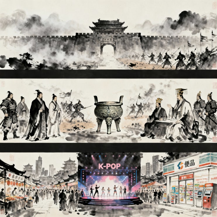  그림 삼자경 완벽 해설, 삼자경 54장 K-POP 서바이벌이 천 년 전 ‘삼국지’와 소름 돋게 닮은 이유