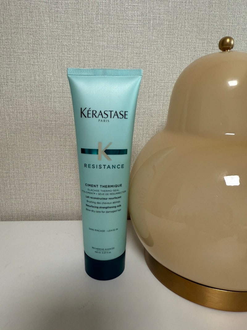 리뷰 케라스타즈 시몽 테르미크 노워시 트리트먼트Kérastase Resistance Ciment Thermique