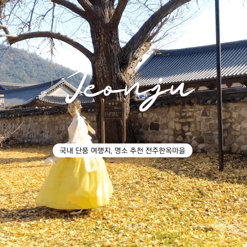 국내 단풍 명소 추천｜전주 한옥마을 한복 체험부터 맛집, 사진 명소까지