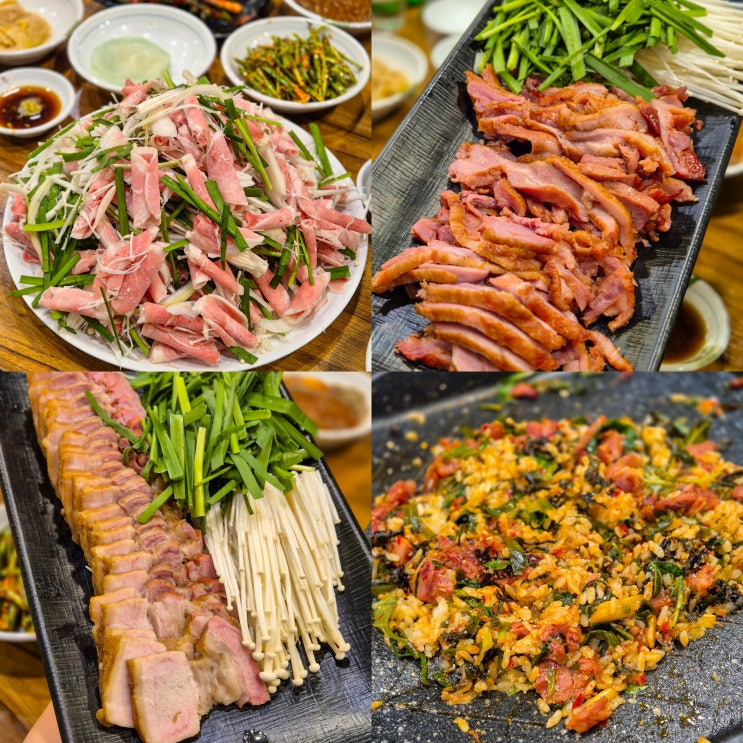  군포 당정동 가성비 오리고기 맛집 나오리장작구이