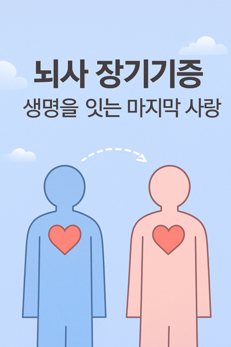   뇌사 장기기증, 생명을 이어주는 마지막 사랑